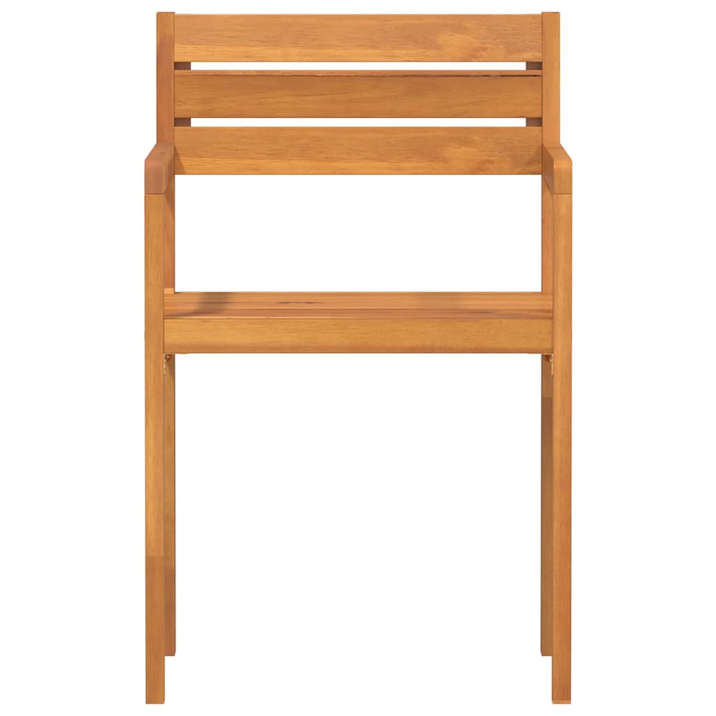 Vrtne stolice 4 kom 50x53x80 cm Masivno drvo akacije
