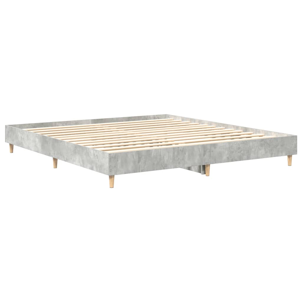 Okvir kreveta bez madraca 200x200 cm od konstruiranog drva
