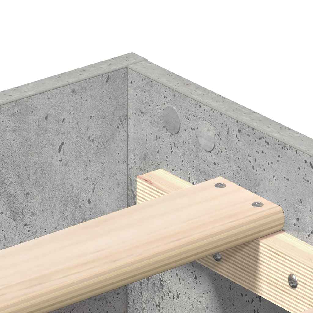 Okvir kreveta bez madraca 140x200 cm konstruiranog drva