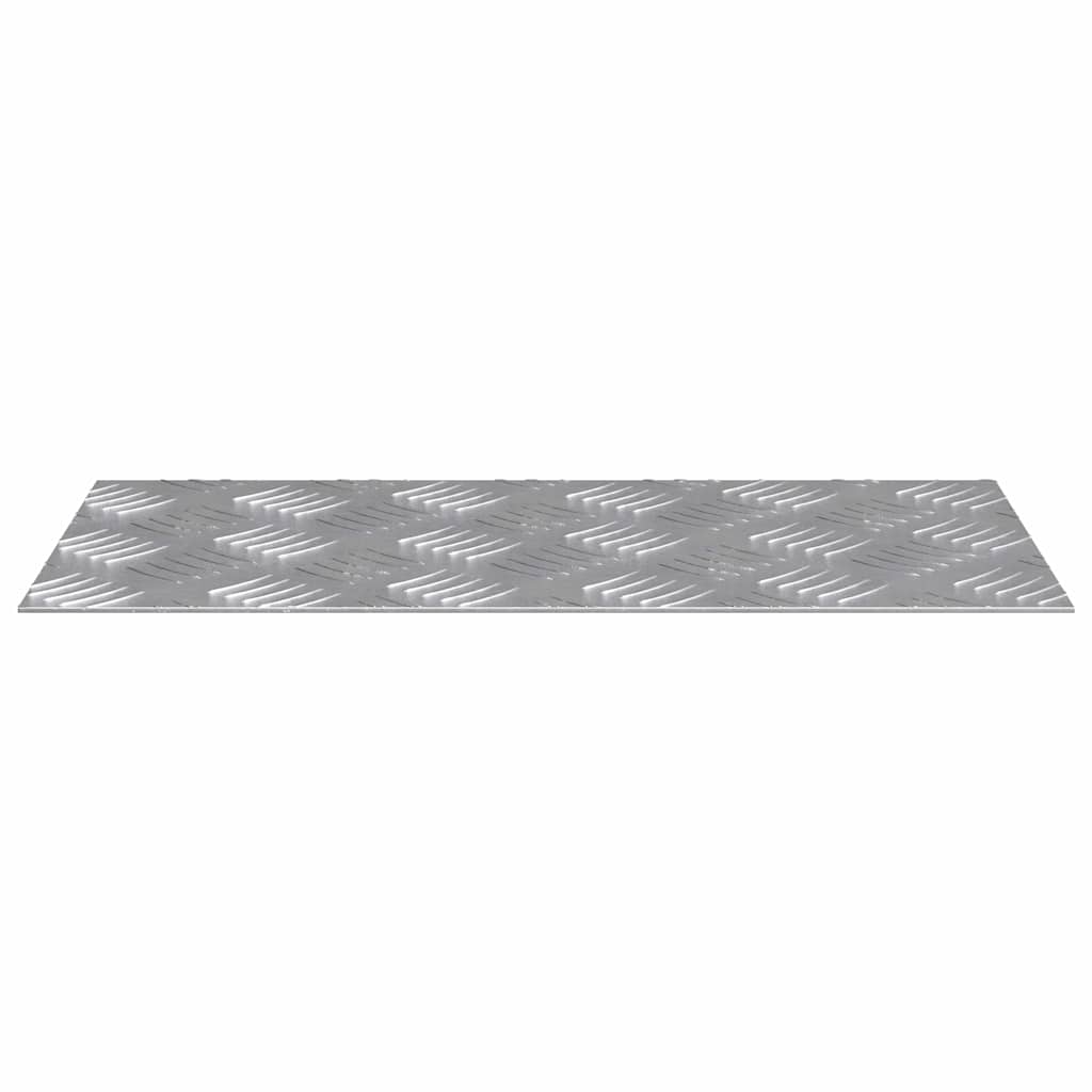 Stepenica Pravokutni 2 pcs Srebrno 40 x 20 cm Aluminij