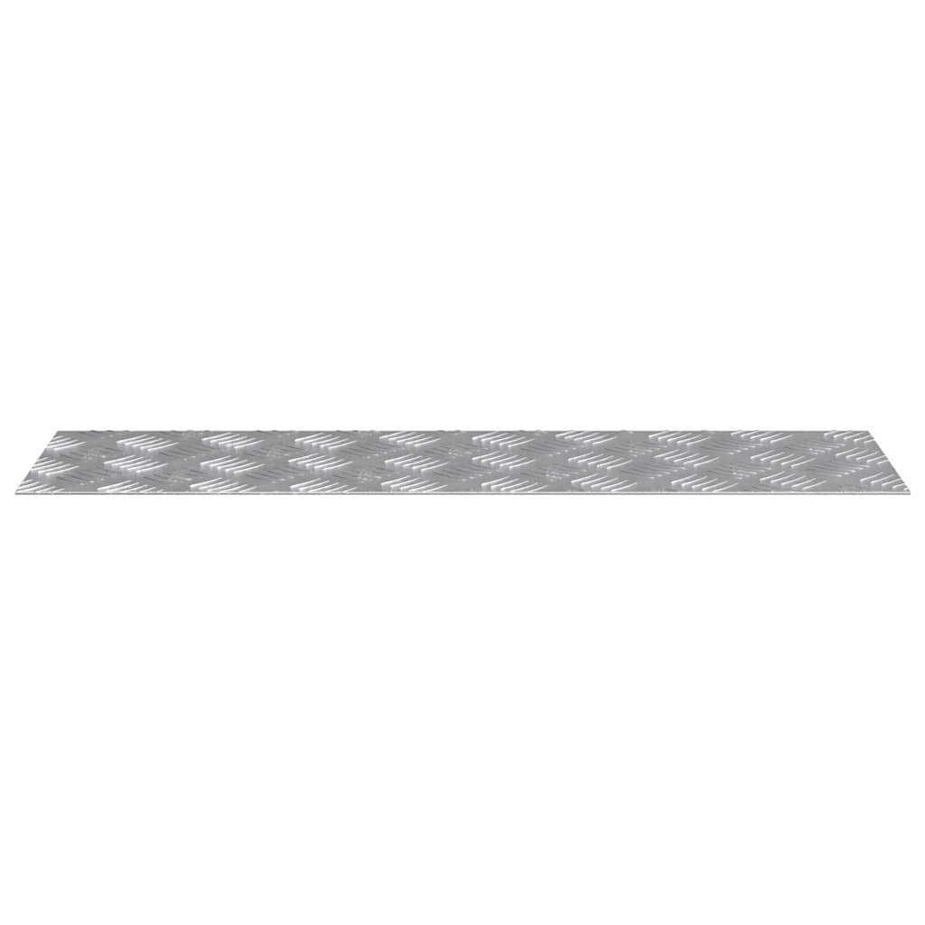 Stepenica Pravokutni 2 pcs Srebrno 70 x 20 cm Aluminij