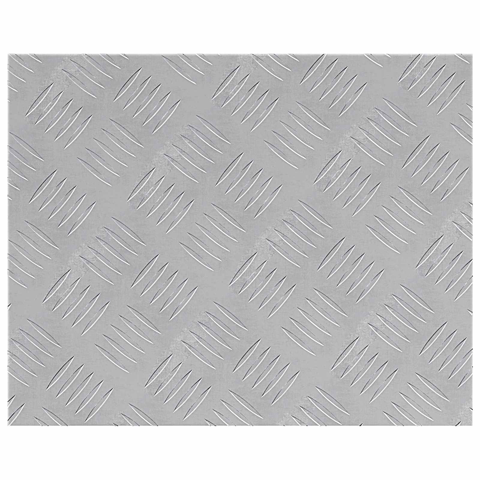 Stepenica Pravokutni 2 pcs Srebrno 50 x 40 cm Aluminij