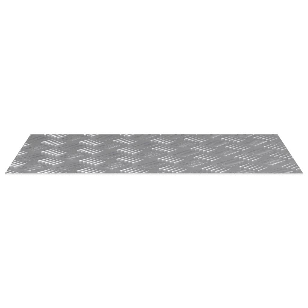 Stepenica Pravokutni 2 pcs Srebrno 70 x 40 cm Aluminij