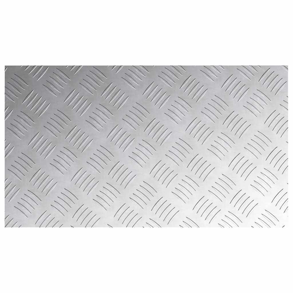Stepenica Pravokutni 2 pcs Srebrno 70 x 40 cm Aluminij