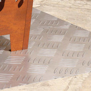 Stepenica Pravokutni 2 pcs Srebrno 80 x 40 cm Aluminij