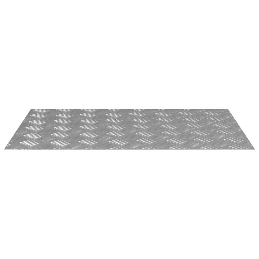 Stepenica Pravokutni 2 pcs Srebrno 70 x 50 cm Aluminij