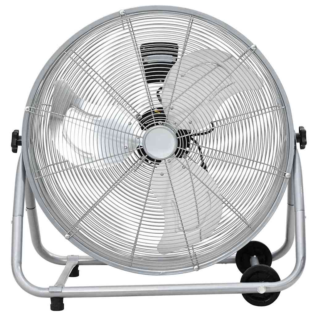 Bubnjasti ventilator s kotačem Srebrno 73 x 42 x 70 cm Aluminij