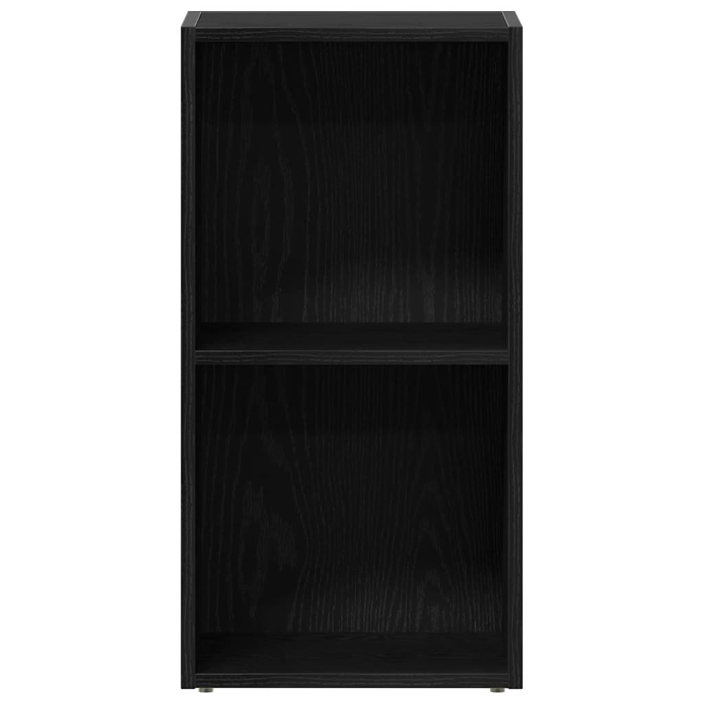 LP Kutija za pohranu crni hrast 71x34x36 cm izrađeno drvo