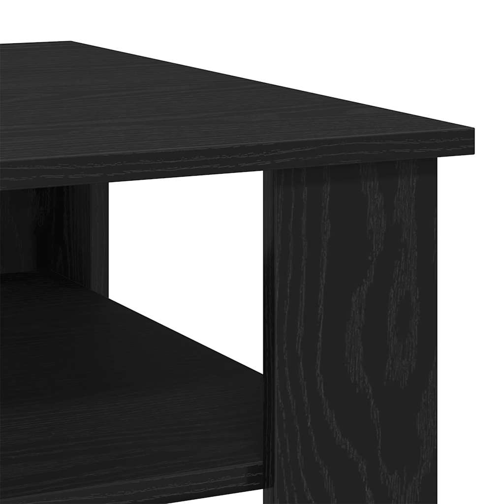 Kava Stol Crni hrast 60 x 60 x 42 cm Konstruirano drvo