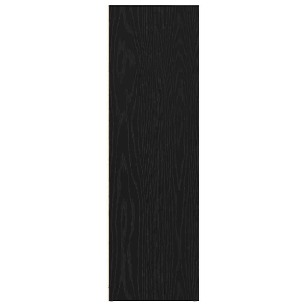 Ormar za knjige crni hrast 66x30x98 cm inženjerski drvo