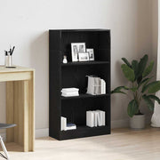 Biblioteka crni hrast 60x24x109 cm Inženirsko drvo