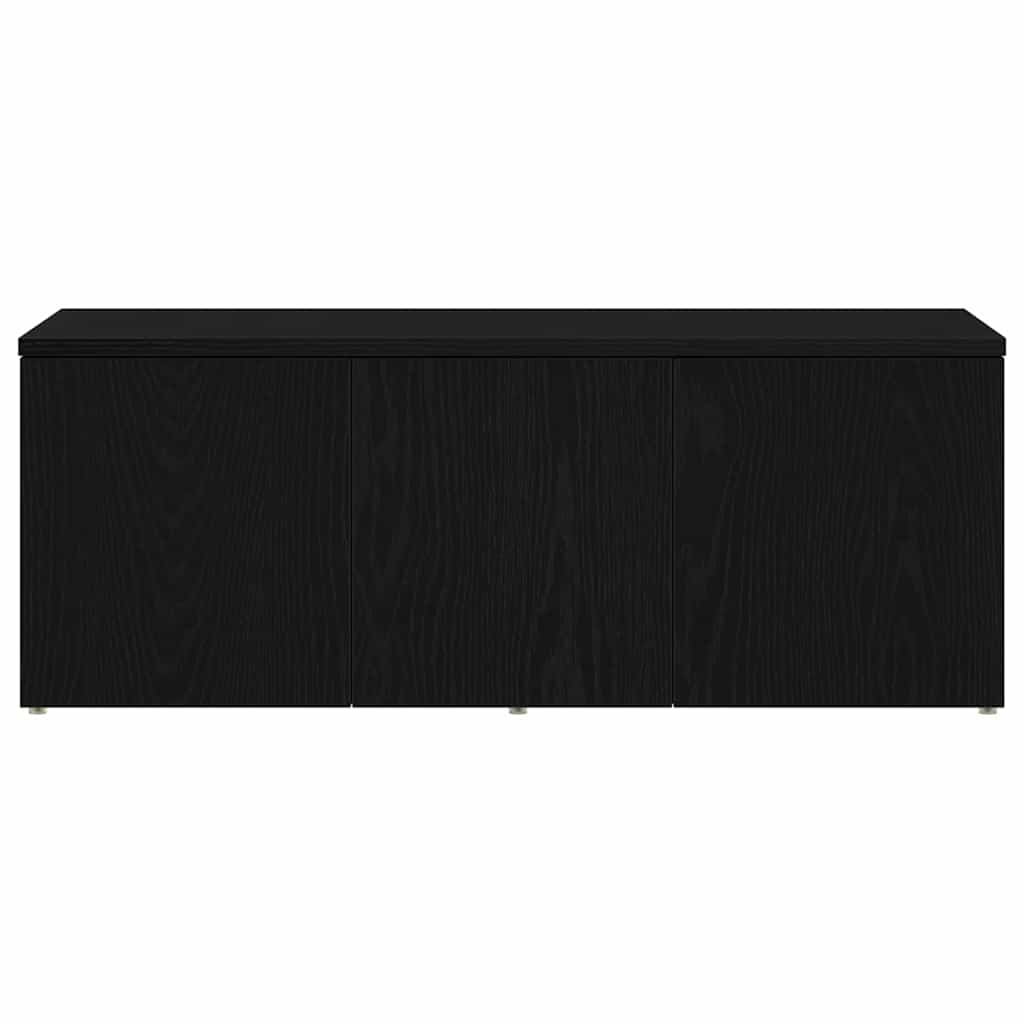 TV ormar s ladicama Crni hrast 80x34x30 cm Konstruirano drvo