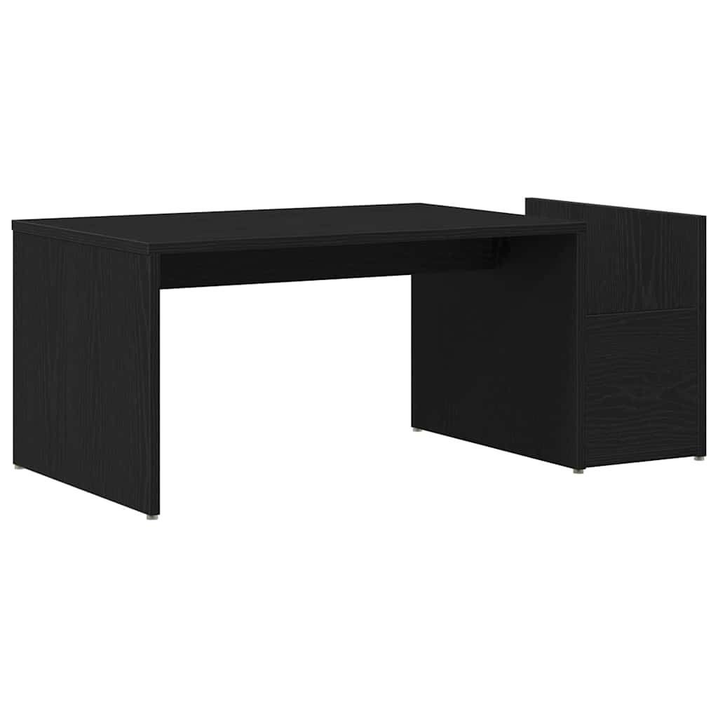 Kava Stol Crni hrast 90 x 45 x 35 cm Konstruirano drvo