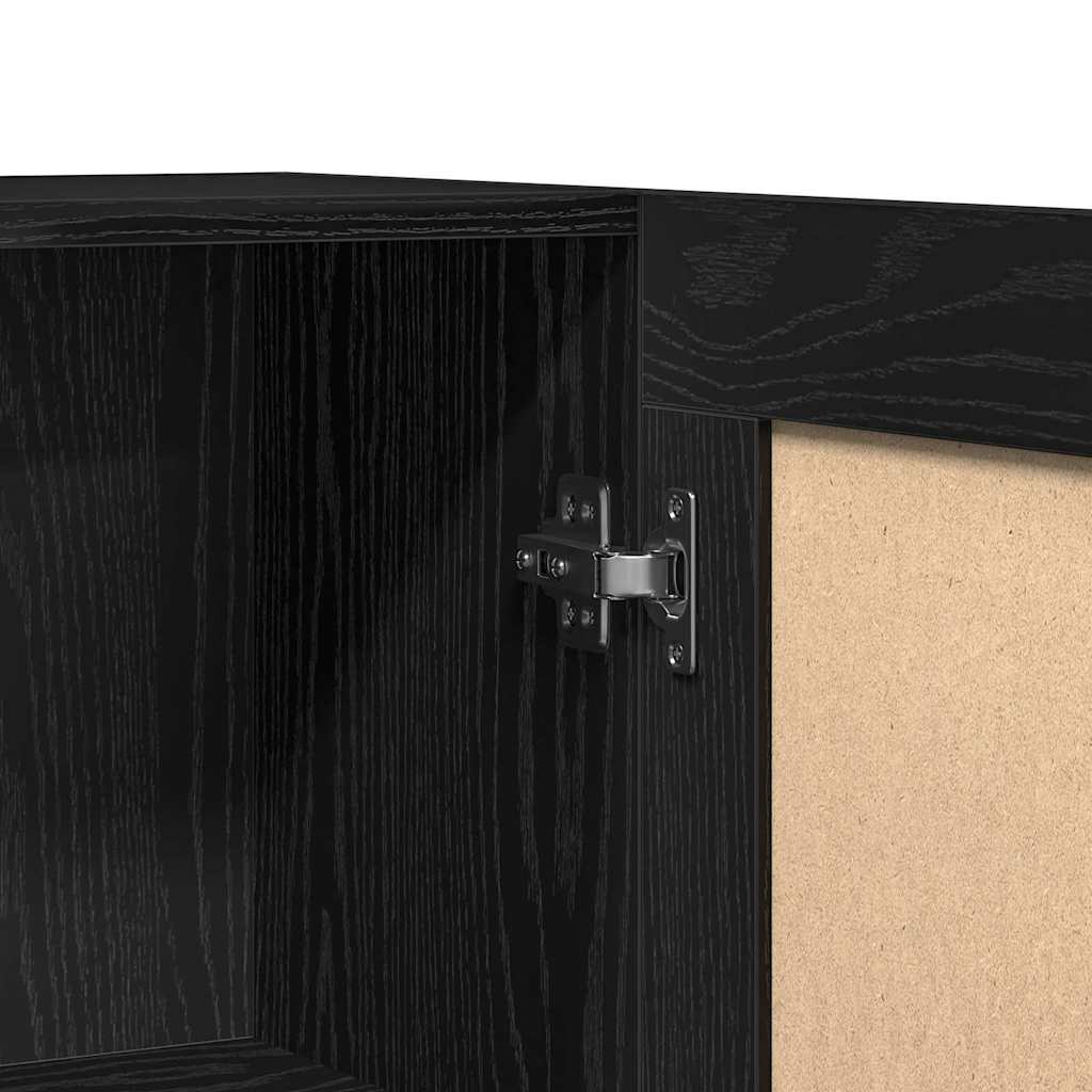 Ormarić za knjige Crni hrast 82,5 x 30,5 x 115 cm