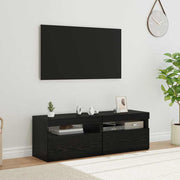 TV ormar 2 pcs Crni hrast 60 x 35 x 40 cm Konstruirano drvo