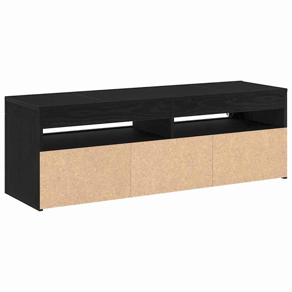 TV ormar Crni hrast 120 x 35 x 40 cm Konstruirano drvo