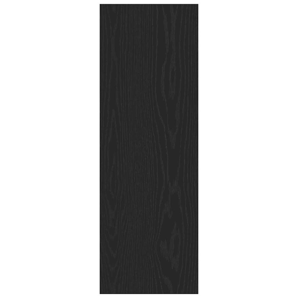 TV Kabinet za Zid Zidne Crni hrast 30,5 x 30 x 90 cm
