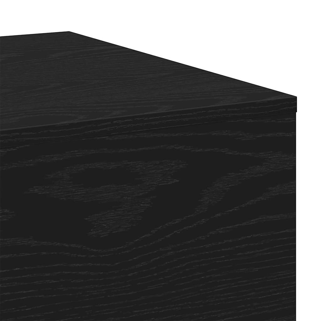 Kava Stol Crni hrast 100 x 49,5 x 31 cm Konstruirano drvo