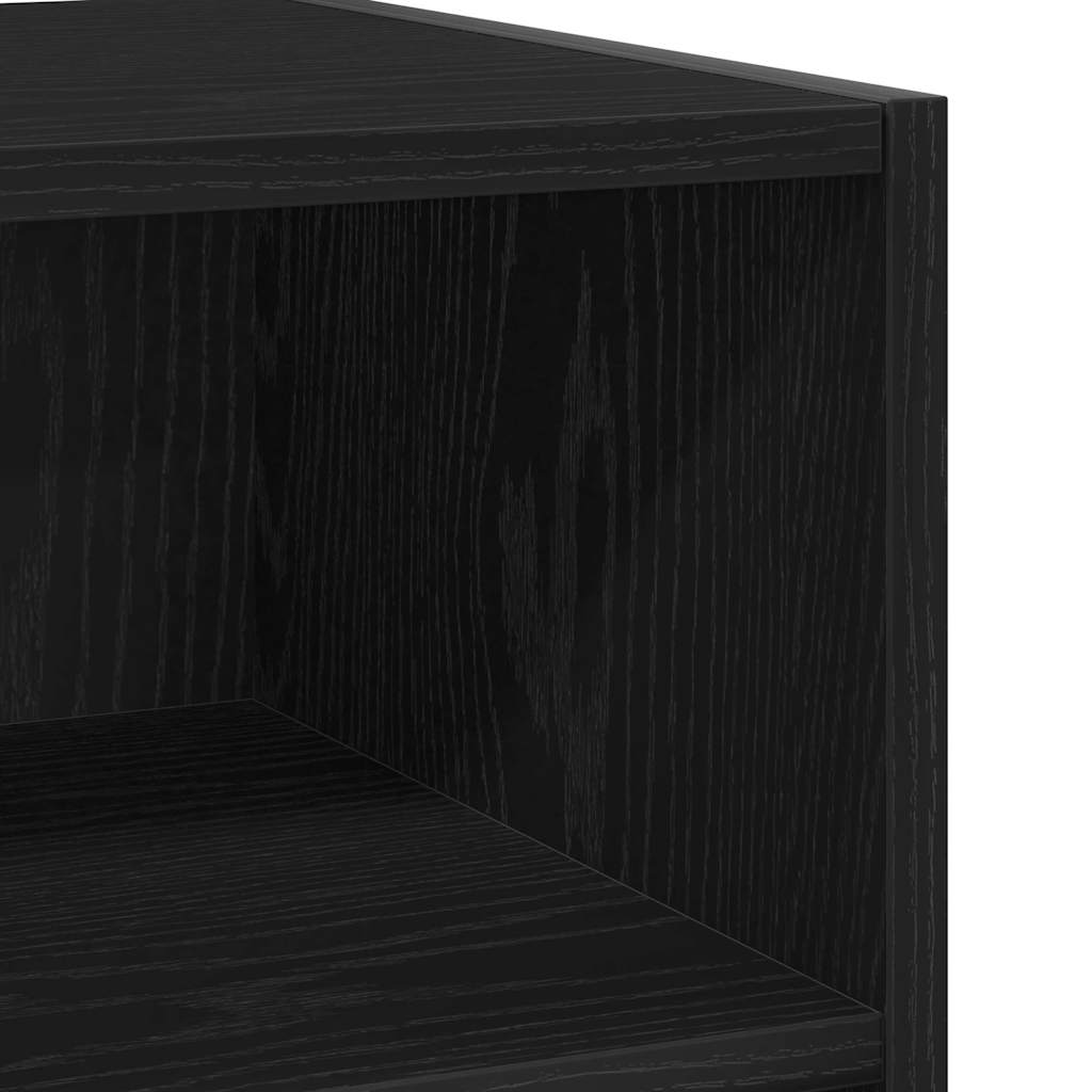 Kreveta Crni hrast 103,5 x 35 x 70 cm Konstruirano drvo