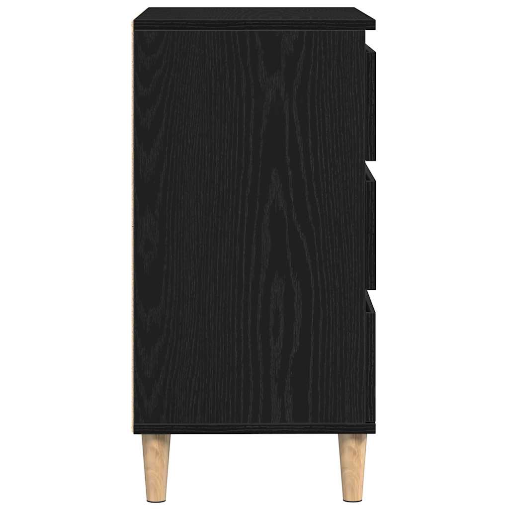 Kreveta s ladicama Crni hrast 60 x 35 x 70 cm Konstruirano drvo