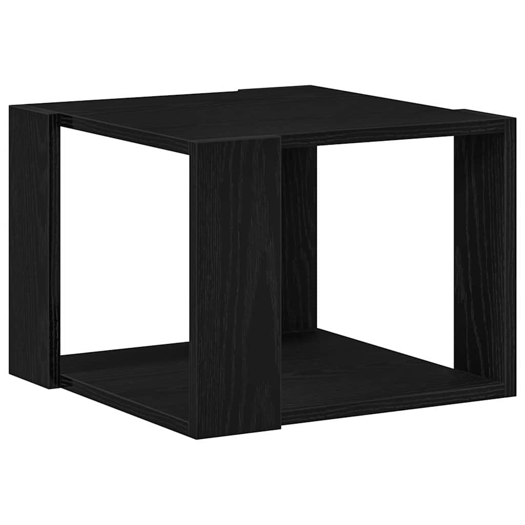 Kava Stol Crni hrast 40 x 40 x 30 cm Konstruirano drvo