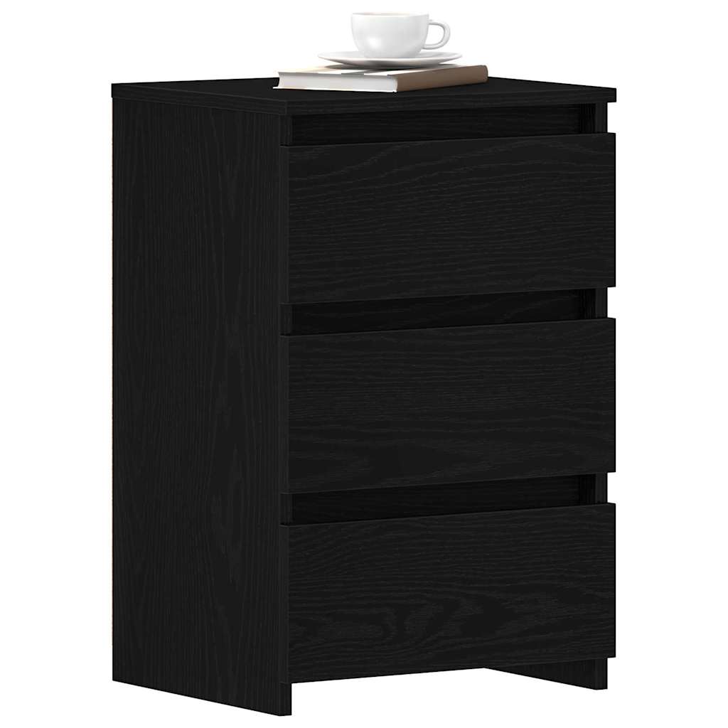 Noćni ormar Crni hrast 40 x 35 x 62,5 cm Konstruirano drvo