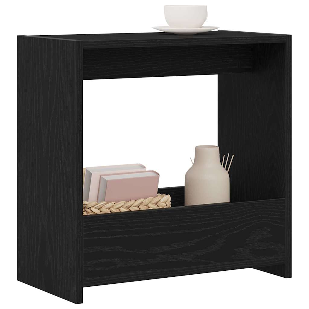 Bocni stol Crni hrast 50 x 26 x 50 cm Konstruirano drvo
