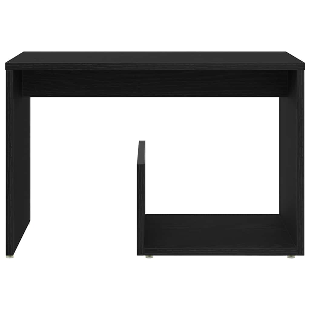 Bocni stol Crni hrast 59 x 36 x 38 cm Konstruirano drvo