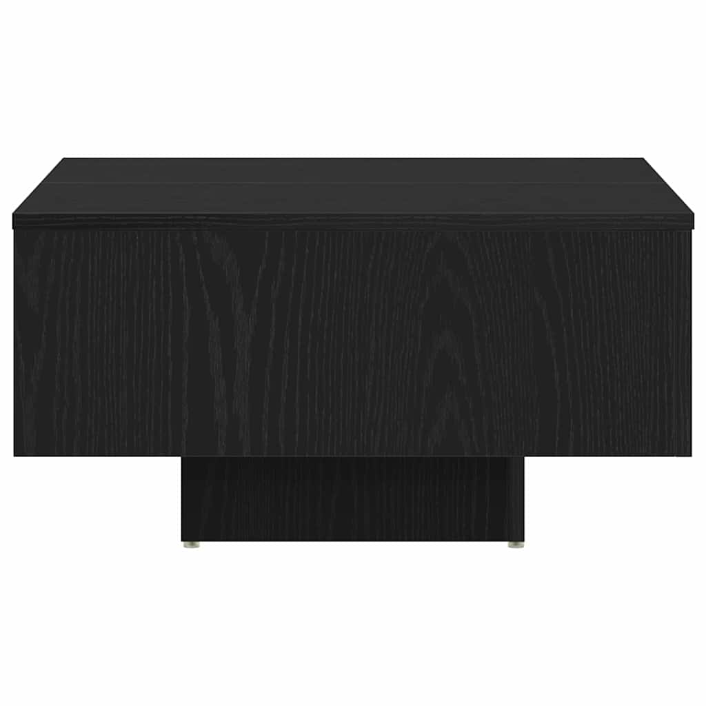 Kava Stol Crni hrast 60 x 60 x 31,5 cm Konstruirano drvo
