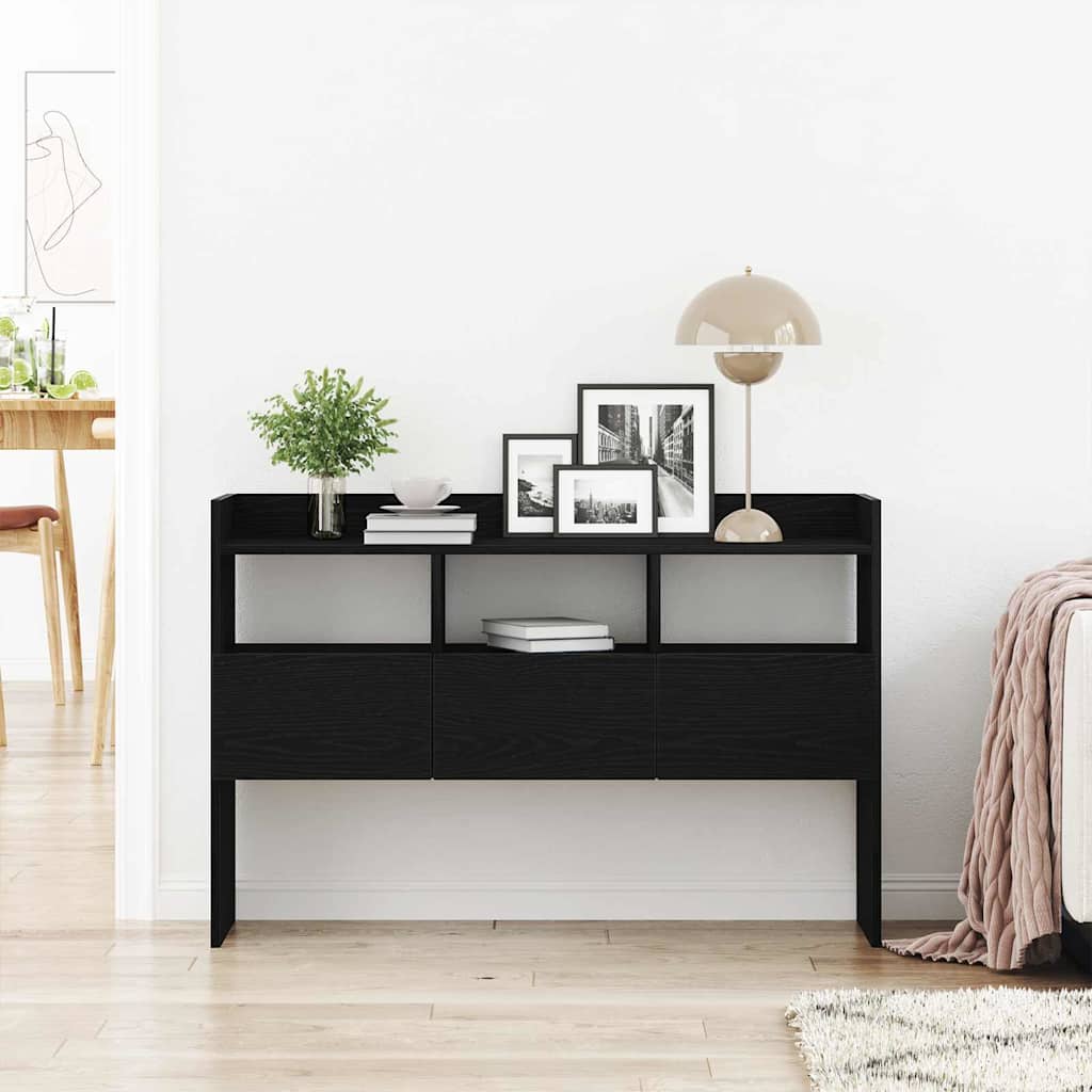 Kreveta Crni hrast 105 x 30 x 70 cm Konstruirano drvo