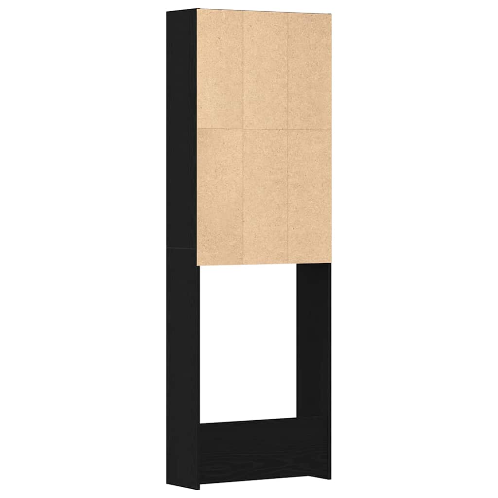 Ormar za perilicu rublja Crni hrast 64 x 24 x 190 cm