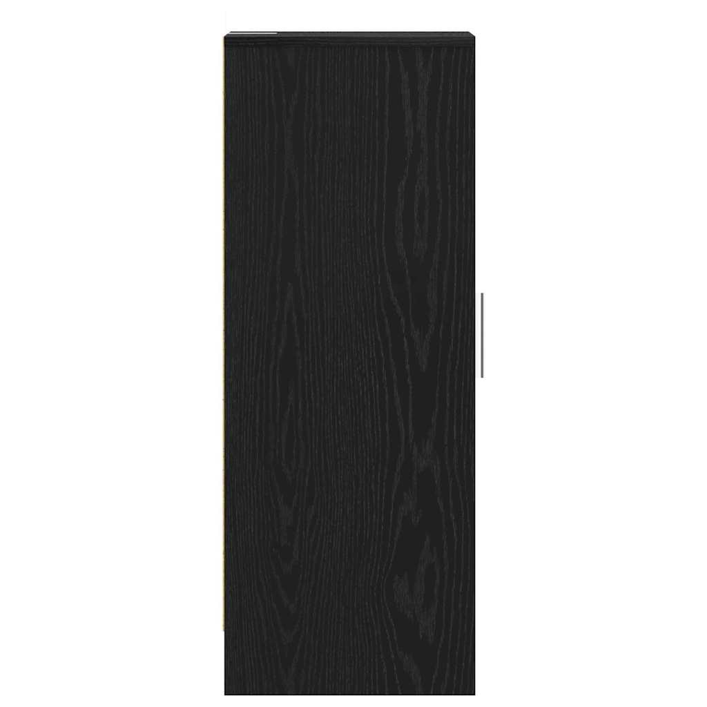 Ormar za cipele Crni hrast 32 x 35 x 92 cm Konstruirano drvo