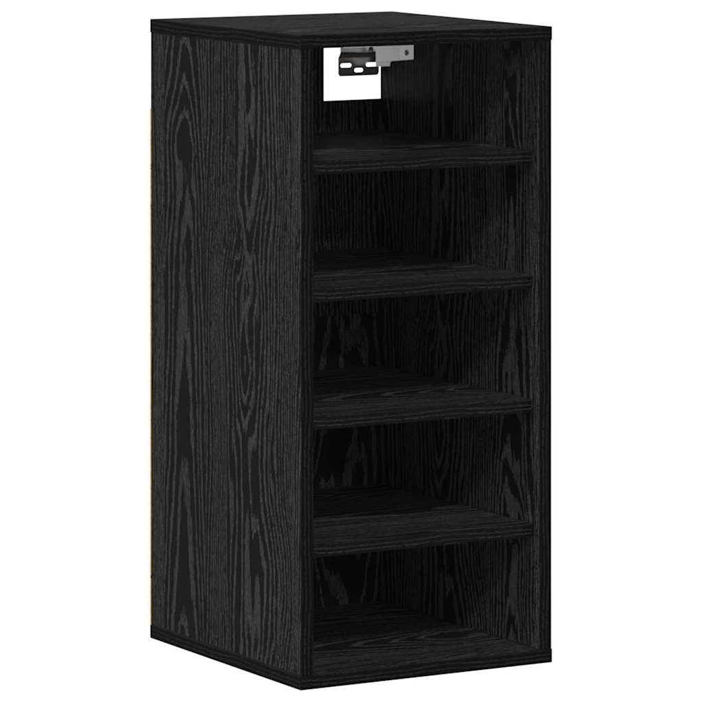 Ormar za cipele Crni hrast 32 x 35 x 70 cm Konstruirano drvo