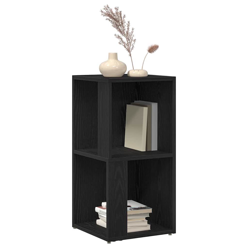 Kutne police Crni hrast 33 x 33 x 67 cm Konstruirano drvo