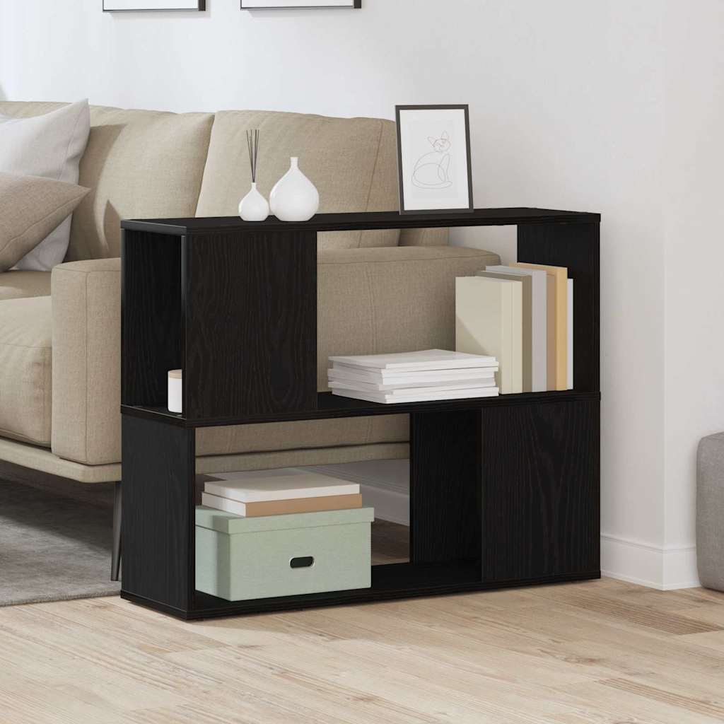Set TV komoda Crni hrast 80 x 24 x 63 cm Konstruirano drvo
