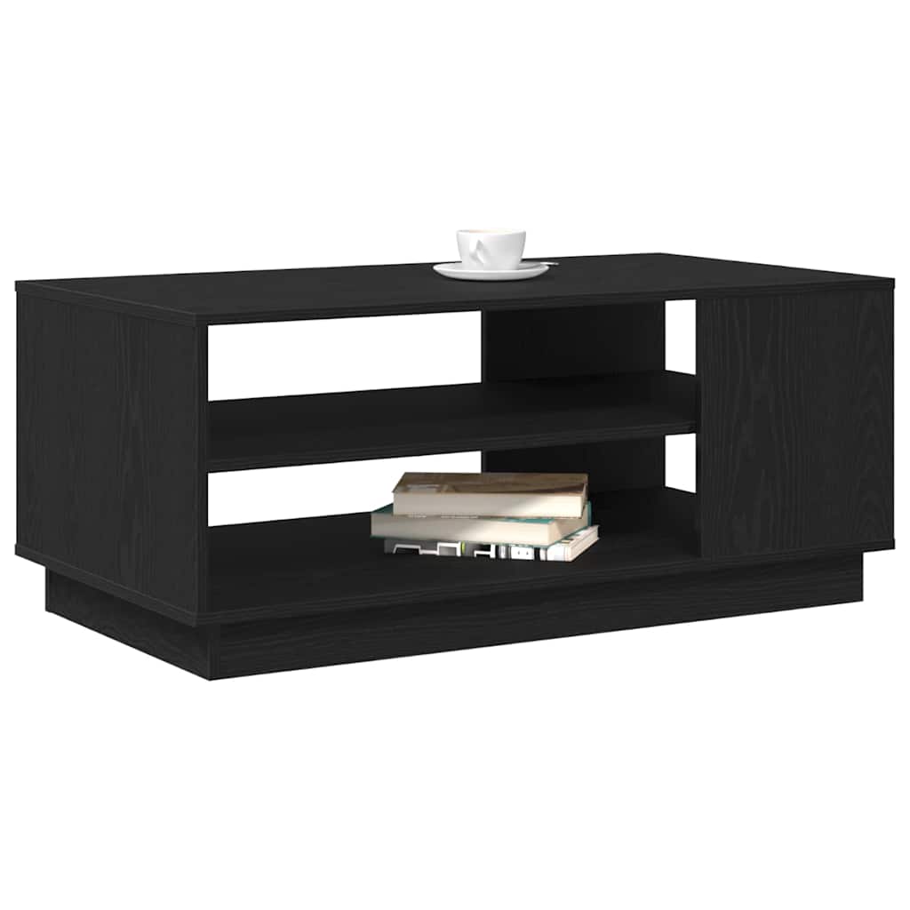 Kava Stol Crni hrast 102 x 55 x 43 cm Konstruirano drvo