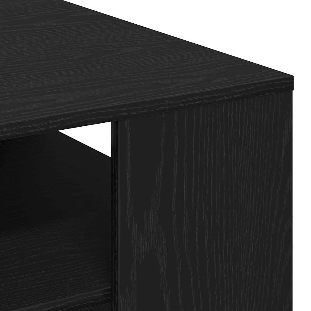 Kava Stol Crni hrast 55 x 55 x 42 cm Konstruirano drvo