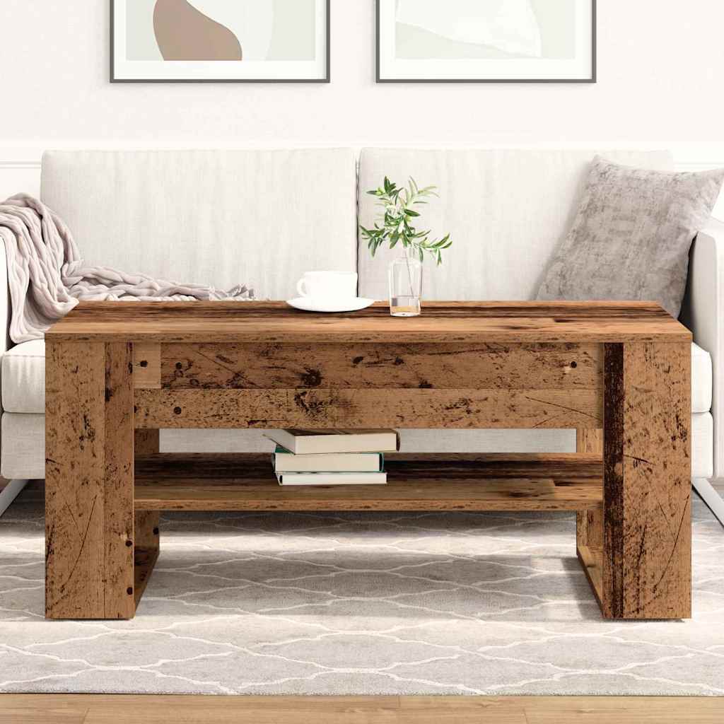 Kava Stol Staro drvo 102 x 55 x 45 cm Konstruirano drvo