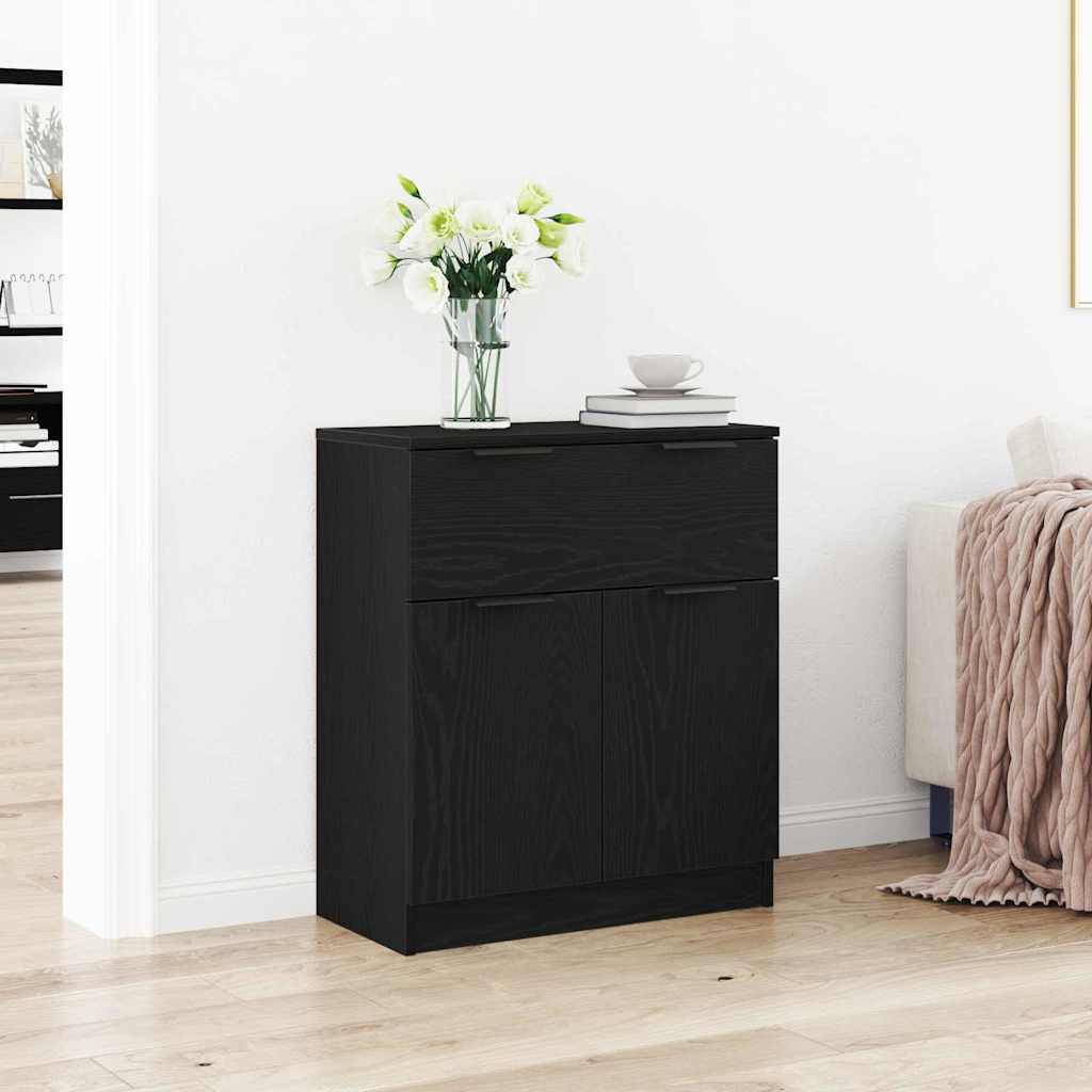 Kreveta Crni hrast 60 x 30 x 70 cm Konstruirano drvo