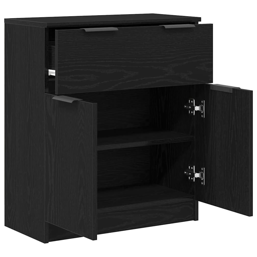 Kreveta Crni hrast 60 x 30 x 70 cm Konstruirano drvo