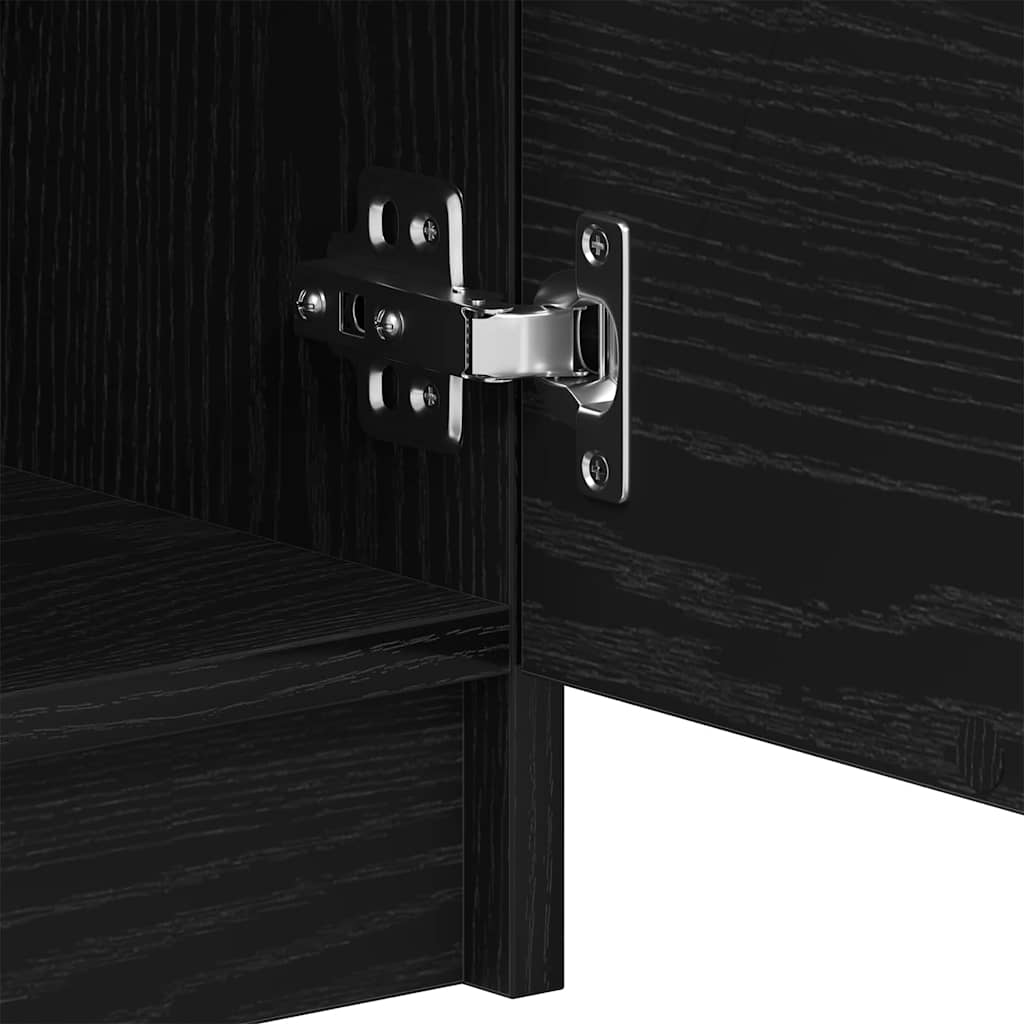 TV ormar Crni hrast 102 x 32 x 35.5 cm Konstruirano drvo