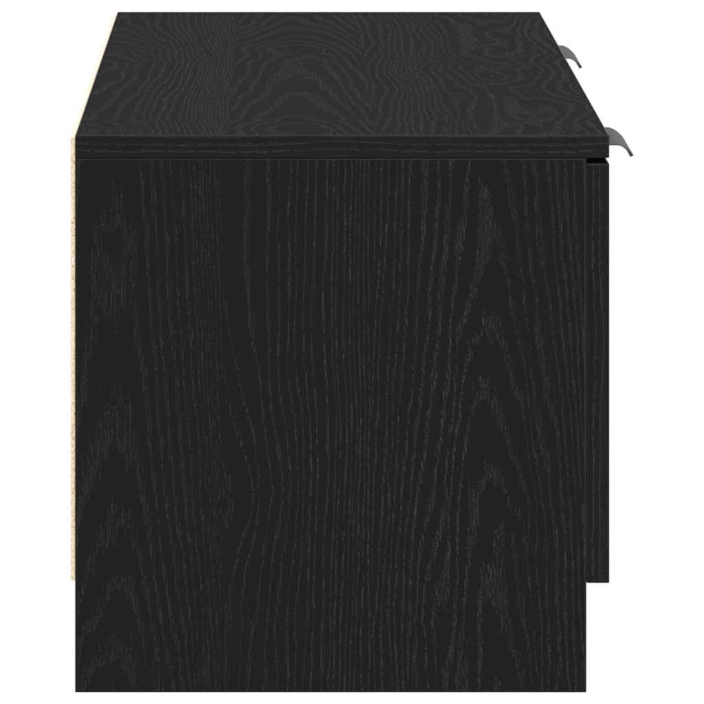 TV ormar Crni hrast 102 x 32 x 35.5 cm Konstruirano drvo