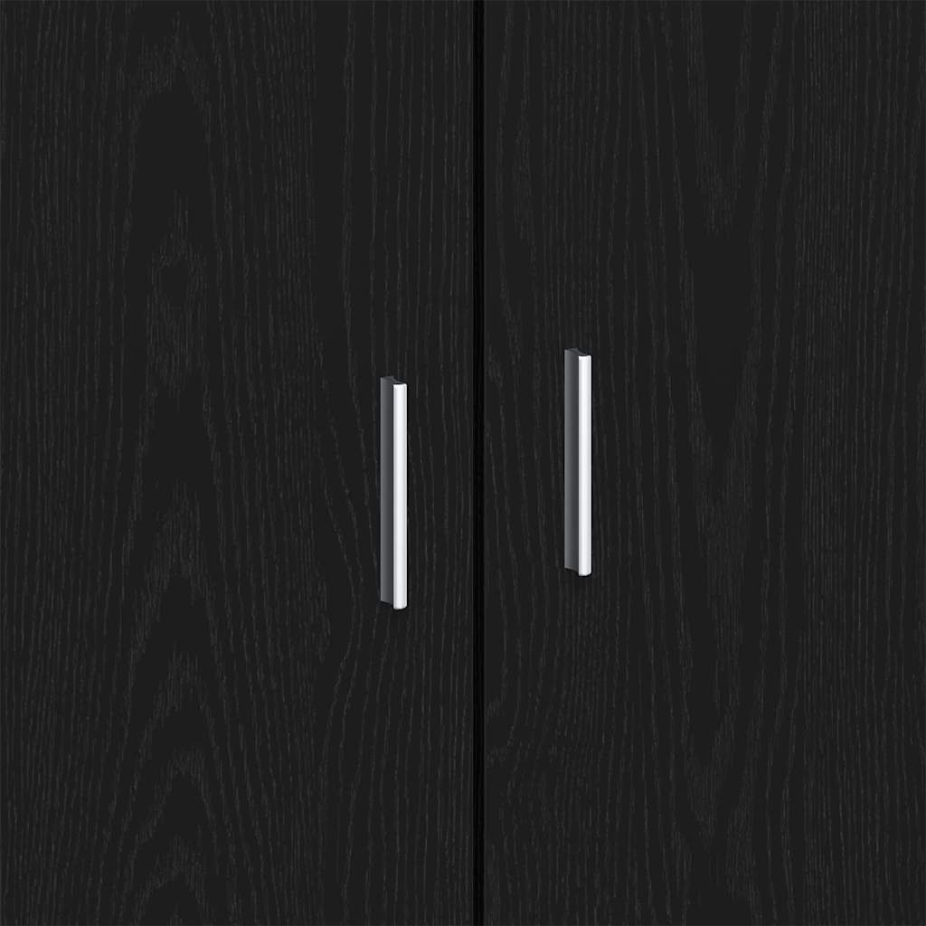 Kreveta Crni hrast 92 x 35 x 75 cm Konstruirano drvo