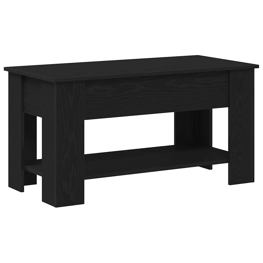 Kava Stol Crni hrast 101 x 49 x 52 cm Konstruirano drvo