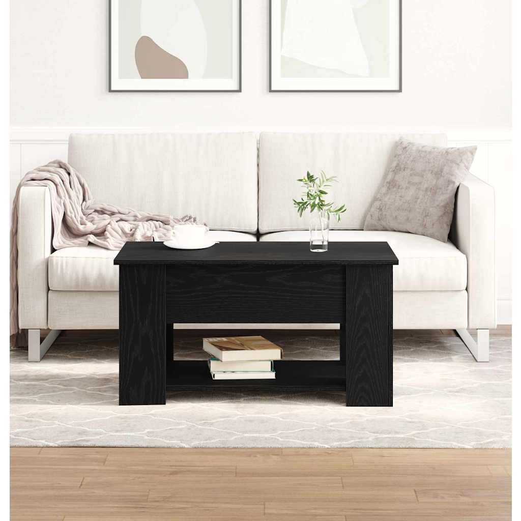 Kava Stol Crni hrast 79 x 49 x 41 cm Konstruirano drvo