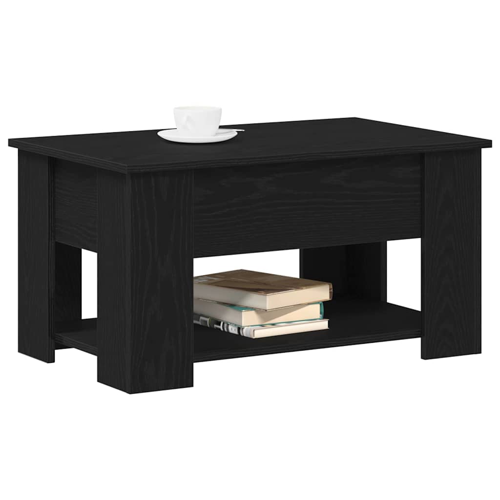 Kava Stol Crni hrast 79 x 49 x 41 cm Konstruirano drvo