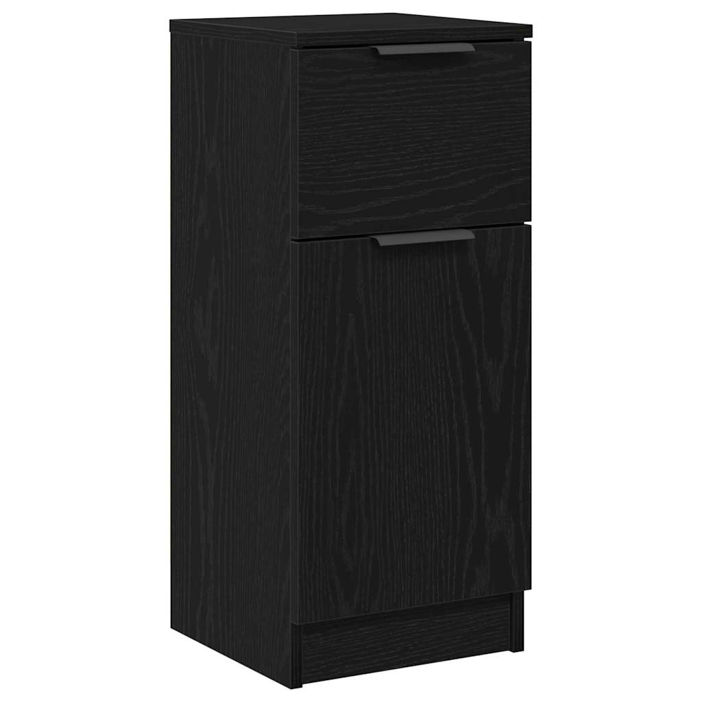 Kreveta Crni hrast 30 x 30 x 70 cm Konstruirano drvo