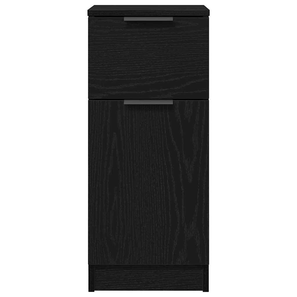 Kreveta Crni hrast 30 x 30 x 70 cm Konstruirano drvo