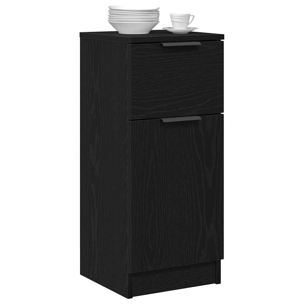 Kreveta Crni hrast 30 x 30 x 70 cm Konstruirano drvo
