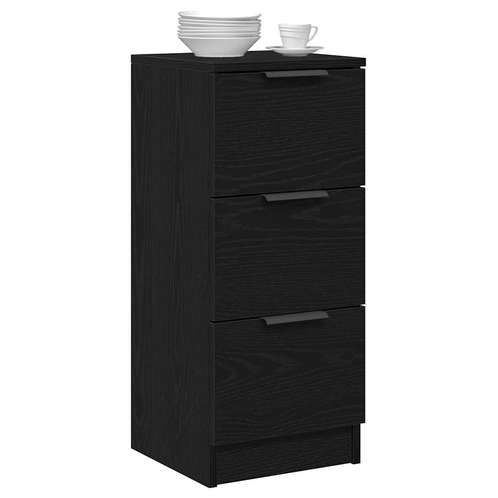 Kreveta s ladicama Crni hrast 30 x 30 x 70 cm Konstruirano drvo